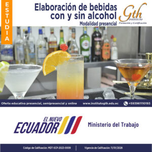 ELABORACIÓN DE BEBIDAS CON Y SIN ALCOHOL 1